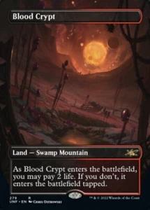 MTG BLOOD CRYPT 279 FOIL EXC - CRIPTA DI SANGUE - UNF X - MAGIC - Picture 1 of 1