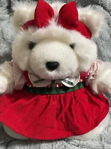 1995 Dayton Hudson Marshall Field's Miss Mrs Santa Bear CONSERVATION CORP gebraucht - Bild 1 von 5
