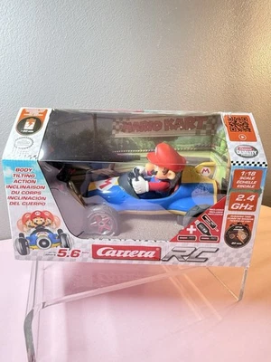 Carrera 181066 RC Official Licensed Kart Mach 8 Mario 1: 18 Scale 2.4 Ghz USED - Image 1 of 4