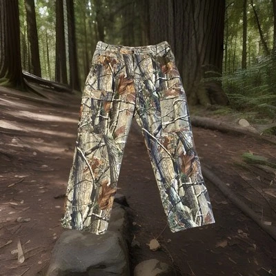 Мужские теплые изолированные охотничьи штаны Cabela's Thinsulate камуфляж Realtree AP 34x29,5 - Изображение 1 из 4