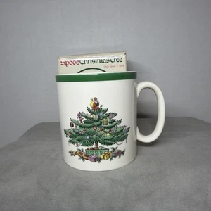 Spode Christmas Tree Mug Cup S3324 A8 Made in England (READ DESC) - Picture 1 of 7