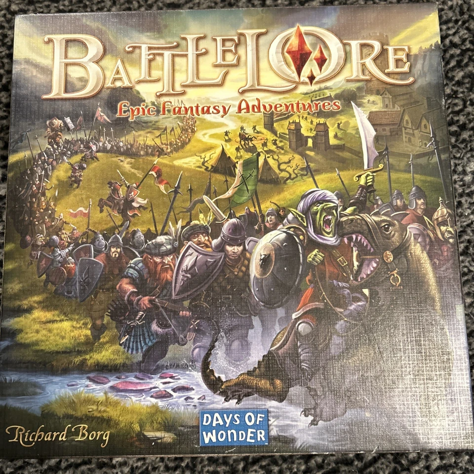 BattleLore Days of Wonder: Epic Fantasy Adventure:From a Game Collector’s Estate - Image 1 of 3