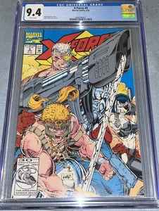 X-Force #9 (April 1992, Marvel) CGC 9.4 Rob Liefeld Cover und weiße Kunstseiten - Bild 1 von 3