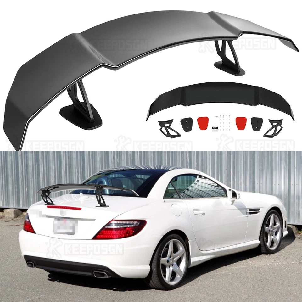 Alerón trasero de 55" GT Racing para Mercedes Benz SLK350 SLK55 AMG Foto 1 de 4