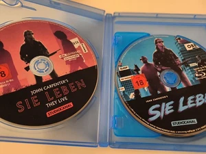 John Carpenter Sie Leben 4K UHD Blu-ray + Blu-ray +DVD (3 Discs in Blu-ray Hülle - Bild 1 von 2