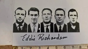 EDDIE RICHARDSON HAND SIGNED PHOTO  COA - Foto 1 di 1