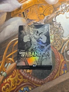 Winds Of Abandon 882 Foil Bianco e Nero MTG Tana Segreta - Confezione Fresca - - Foto 1 di 2