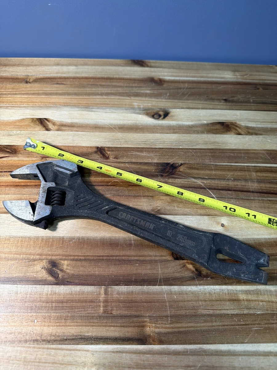 BAHCO 9031 8" 200mm Ergo EXTRA WIDE 38mm Adjustable Phosphated Wrench Spanner