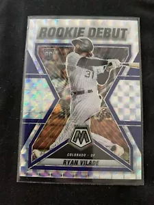 2022 Mosaik Rookie Debüt Silber Preis #RD-15 Ryan Vilade - Colorado Rockies - Bild 1 von 1