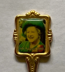 Queen Elizabeth The Queen Mother 100th Birthday Collectable Spoon 04.08.2000 - Picture 1 of 5
