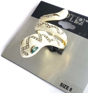 Apt 9 Snake Enamel Ring - Size 8 - Picture 1 of 5