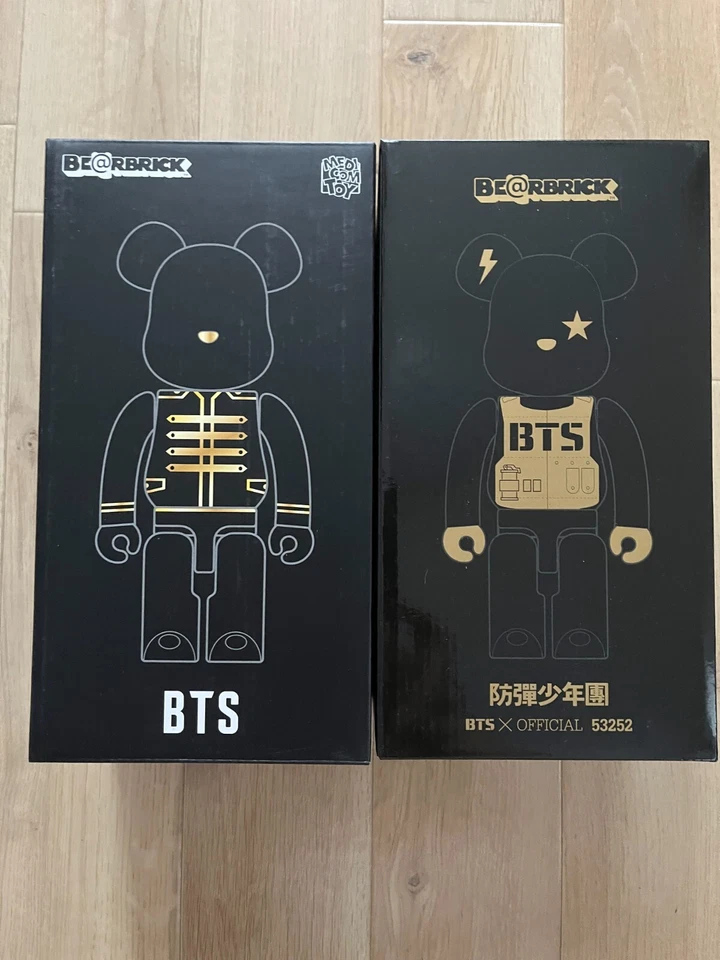 BE@RBRICK 400% Bearbrick BTS 班丹官方 BTS Bangtan 男孩 — 第 1/1 张图片