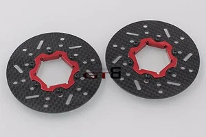 GTBRacing RC 1/5 HPI Baja 4 Wheel Brake Carbon Fiber Front Rotor Brake Disc - Picture 1 of 1