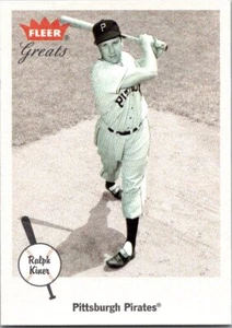 2002 Fleer Greats of the Game Ralph Kiner #94 - Picture 1 of 2