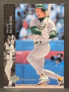 1994 Upper Deck Mark McGwire Electric Diamond Oakland Athletics #67 - Picture 1 of 2