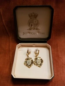 Juicy Couture Shields Ohrhänger goldfarben  - Bild 1 von 2