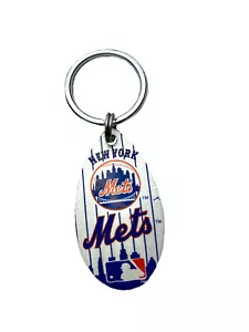 MLB New York Mets Vintage Teardrop Spinner Keychain - Picture 1 of 1