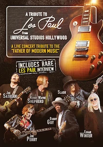 LES PAUL New Sealed ELECTRIC GUITAR LIVE TRIBUTE CONCERT DVD - Picture 1 of 1