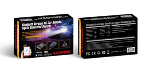 GT POWER MOBILE APP Bluetooth Versione RC Auto Suoni/Luci Sistema 1/10 1/8 Auto - Foto 1 di 8