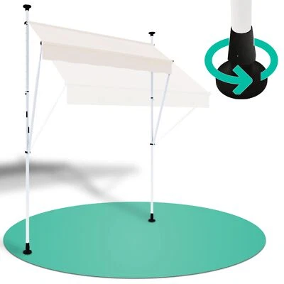 Strattore Auvent Rétractable Manuel de Jardin Marquise 350 cm Balcon Store - Photo 1/4