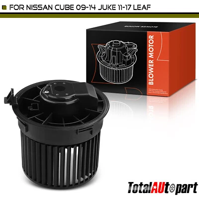 New A/C Heater Blower Motor Fan Assembly for Nissan Cube 09-14 LEAF 11-12 Juke - Image 1 of 4