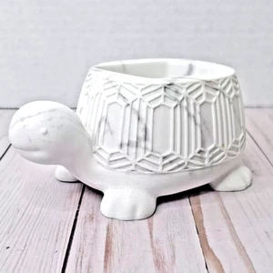Bath & Body Works SEA TURTLE White Marble Resin Foaming Soap Holder NWT - Picture 1 of 3