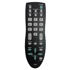 NEW GXCC Remote For Sanyo TV GXFA FVM5082 DP19649 DP19648 DP26649 DP26640 - Picture 1 of 5