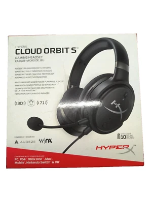 HyperX Cloud Orbit S Gaming Headset Over-Ear PC PS5 Xbox B-Ware Neuwertig - Bild 1 von 4