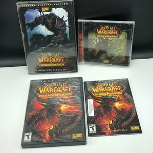 WORLD OF WARCRAFT video game Cataclysm mixed lot soundtrack behind scenes dvd - Picture 1 of 6