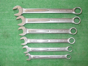 EASCO SET CHIAVI COMBINATE 3/8"#63 112--11/16"#63 122 LOTTO DI 6 MADE IN USA - Foto 1 di 10
