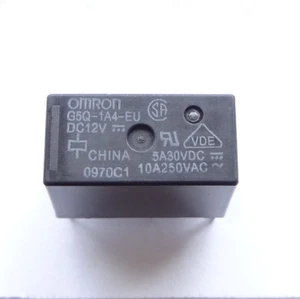 1 pieza Omron, G5Q1A45DC relé. Bobina de 5 V, contacto 10A, - Imagen 1 de 4