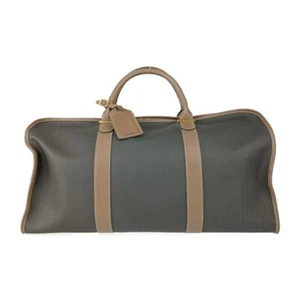 dunhill Boston bag Brown gold hardware PVC leather men's travel bag travel bag - Picture 1 of 10