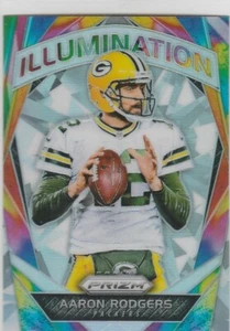 Aaron Rodgers seltene $$ Prizms Insert Football Karte 2017 Illumination Packers! - Bild 1 von 2
