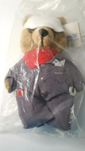 Careflight NRMA Bear Engineer Soft Toy Plush Toy 28CM Tall Kids Toy Free post - Picture 1 of 5