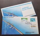 *FREE SHIP Malaysia Opening Of Penang Bridge 1985 (FDC) *concordance PMK *rare
