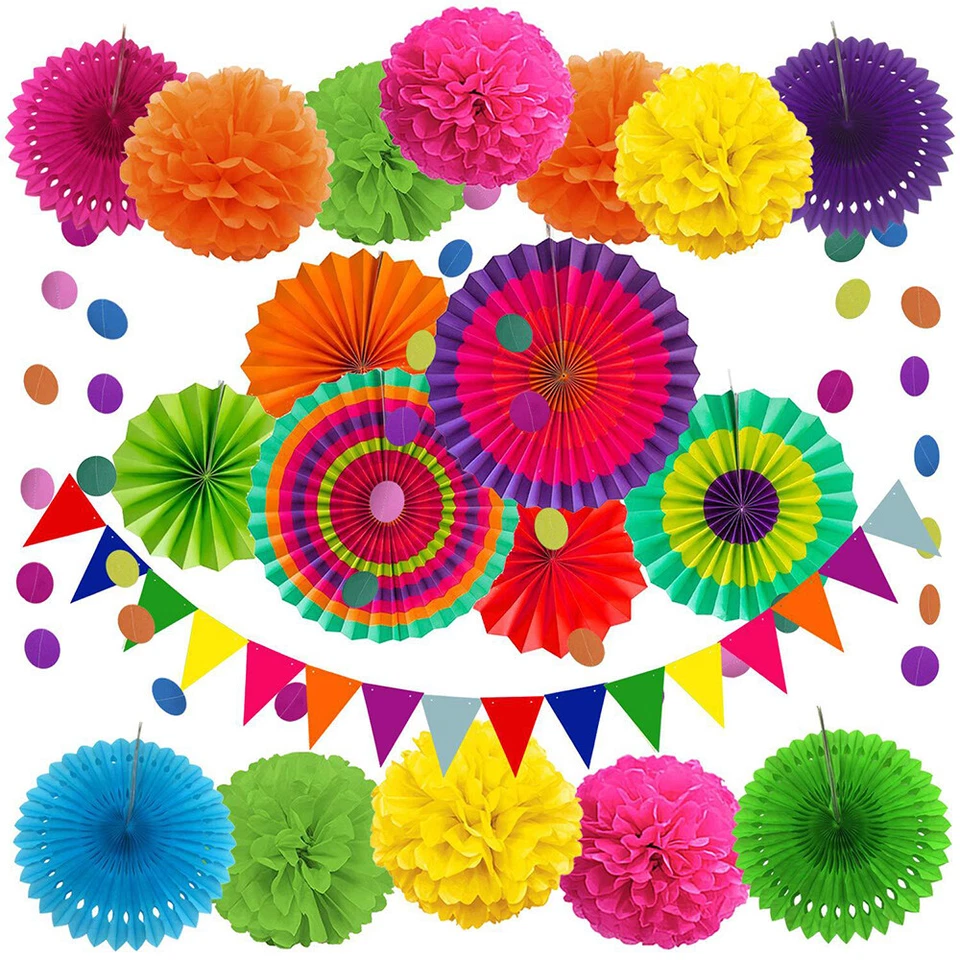 Mexican Banner Large Fiesta Party Decor Used in Wedding, Birthday, Holiday Party