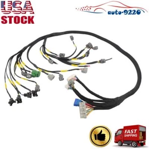OBD1 Engine Harness For Honda Civic Integra B16 B18 D16 Tucked Budget B/D Series - Picture 1 of 9