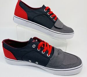 Creative Recreation C Cesario Lo Shoes Mens Size 10.5 Gray Red Black CK1213 NEW