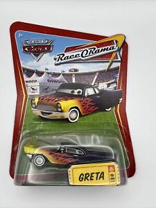 Disney Pixar Cars "Greta" Die-cast Race O Rama #81
