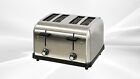 NEW Commercial Toaster 4 Compartment Bun Bread Bagel Heavy Duty 120V 1800W