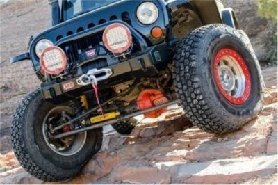 ARB 3450430 Textured Black Stubby Bar for 07-17 Jeep Wrangler JK Foto 1 de 3