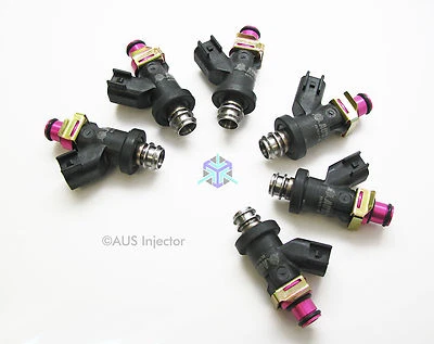 Set of 6 AUS Injectors 550 cc HIGH FLOW Racing fit ACURA MDX CL 2001-03 [G6-H] - Image 1 of 4