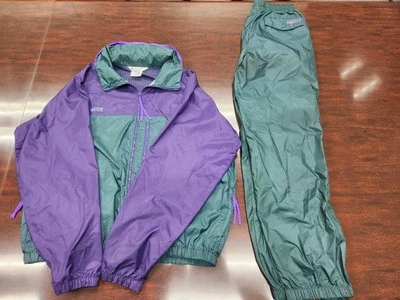 VTG  80s Columbia  Windbreaker Suit (Jacket Xl) (Pants M) Authentic!! - Image 1 of 2