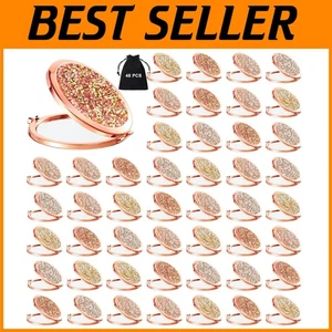 Double-Sided Magnification Compact Mirrors - Picture 1 of 9