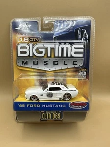 Jada 65 1965 Ford Mustang Dub City Bigtime Muscle State Trooper Detail Car w/RRs - Picture 1 of 2