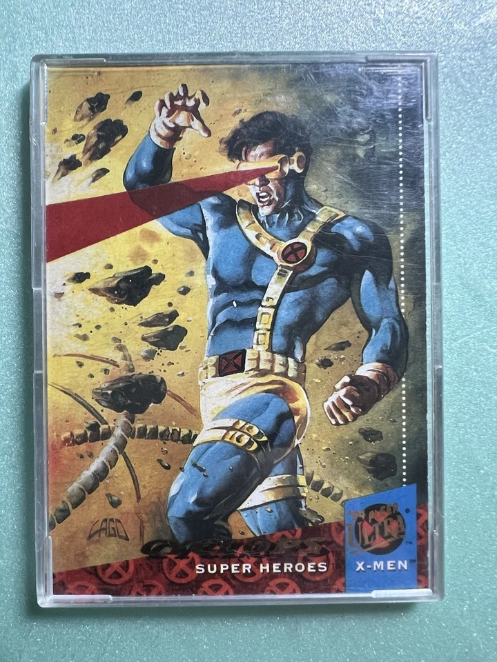 Fleer Ultra X-Men Cyclops #1 1994 | Buena calidad, clásico, completa tu conjunto Foto 1 de 2