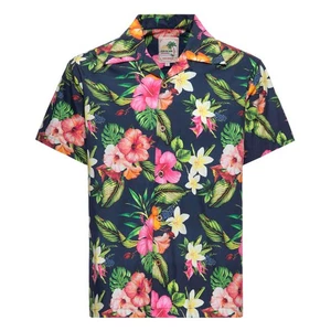 Hemd Hawaiihemd Mit Blumen Tropische King Kerosin, Größe M - Picture 1 of 1
