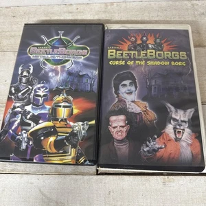 Saban's 1997 Beetleborg Metalix & Beetleborg, Curse of the Shadow Borg (VHS) - Picture 1 of 7