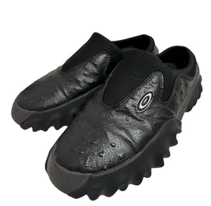 Oakley Factory Team Ostrich Chop Saw Mule Black Mens Size 7 M - Picture 1 of 10