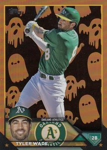 2023 Topps Update TYLER WADE Halloween Ghost Foil SP #US167 Athletics - Picture 1 of 1